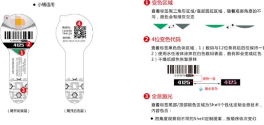 润滑油二维码防伪标签